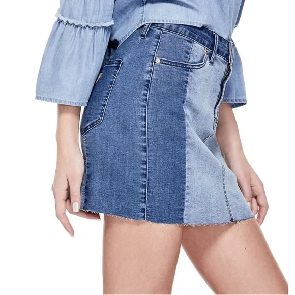 Guess Denim Color Block size Medium - Picture 2 of 6